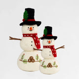 Felt Snowman with Red Scarf | 2 Sizes