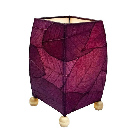 Mini Square Table Lamp | Purple