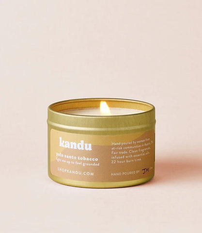 Kandu Candle | Palo Santo Tobacco | 3oz.