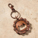 Bike Chain Bottle Opener Key Clasp