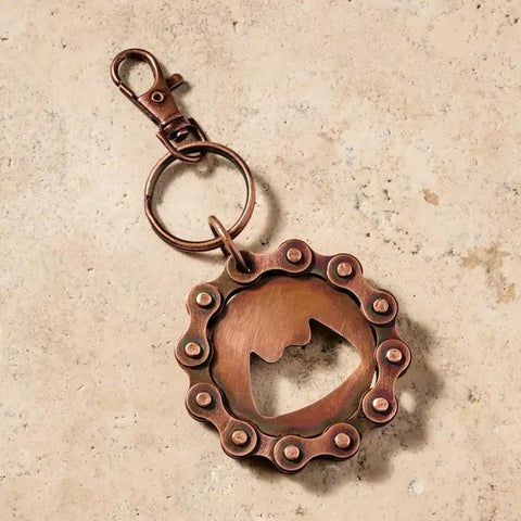Bike Chain Bottle Opener Key Clasp