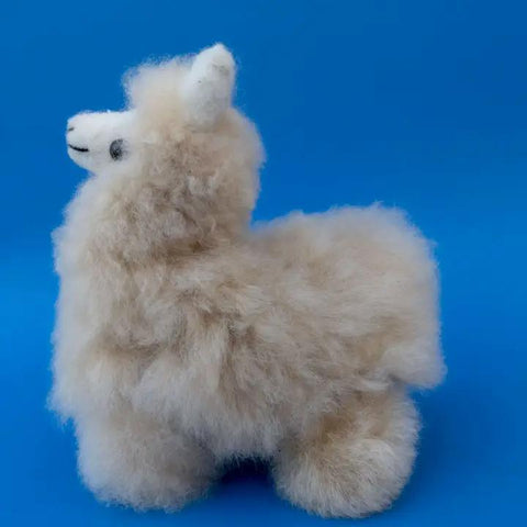 Alpaca Stuffed Animal | Light Brown Alpaca | Small