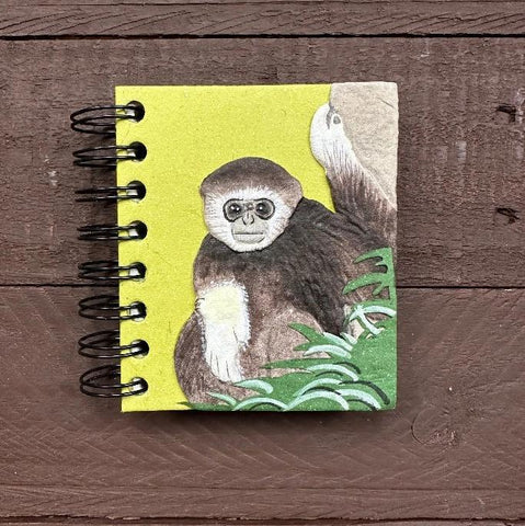 Eco-Friendly Notebook | Small | Gibbon