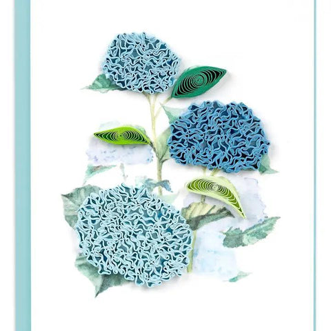 Quilling Card Gift Enclosure | Wild Hydrangea