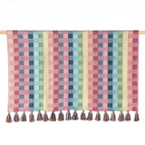 Rethread Throw | Rainbow Gingham