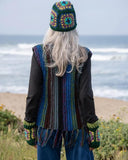 Striped Fringe Vest | Assorted