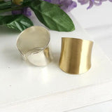 Concave Ring | Gold