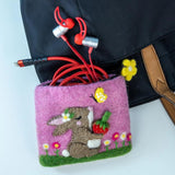 Woolie Coin Purse | Daisy Bunny