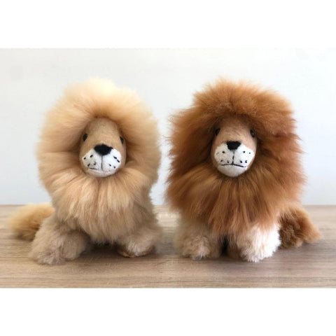 Alpaca Stuffed Animal | Lion | Small