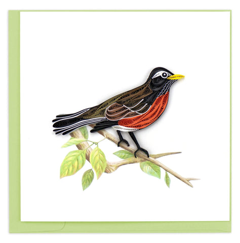 Robin Quilling Card