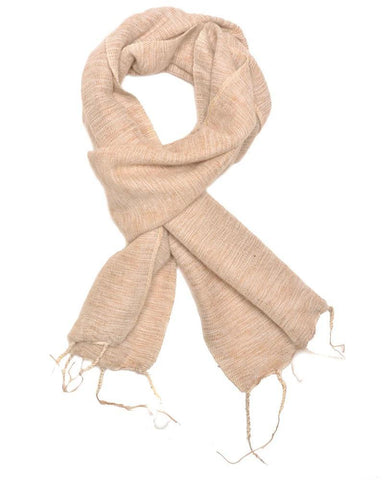 Brushed Woven Scarf | Ash