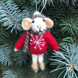 Wool Ornament | Mouse