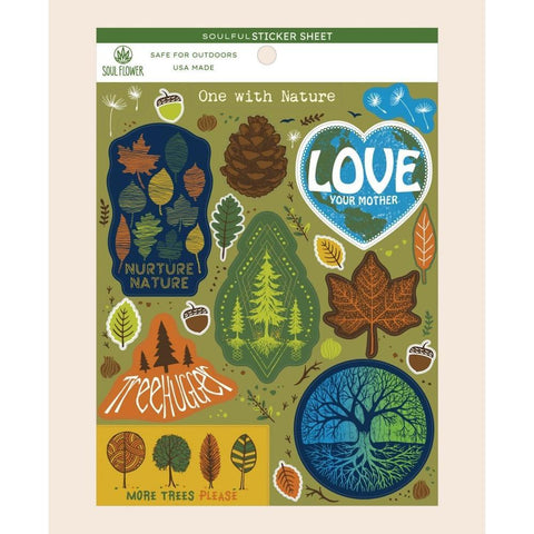 Sticker Sheet | One With Nature