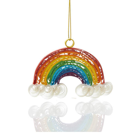 Quilled Ornament | Rainbow