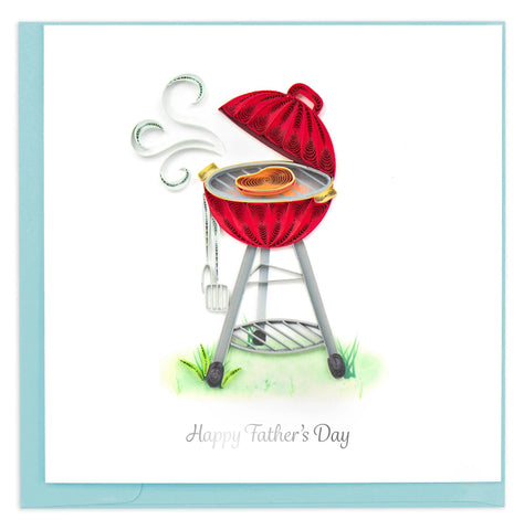 Father's Day BBQ Quilling Card