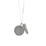 Peacebomb | Jewelgram Necklace Silver | Love is the Bomb