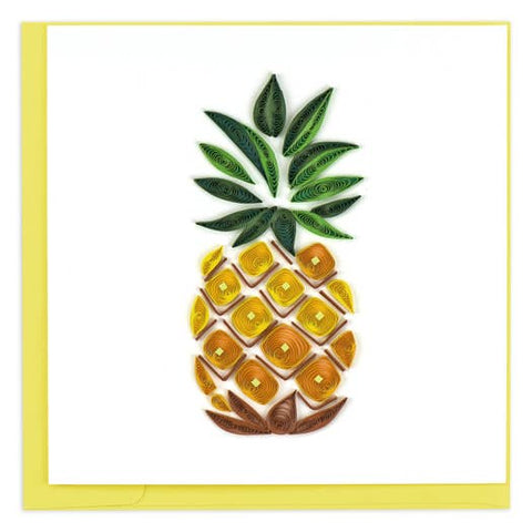 Pineapple Quilling Card