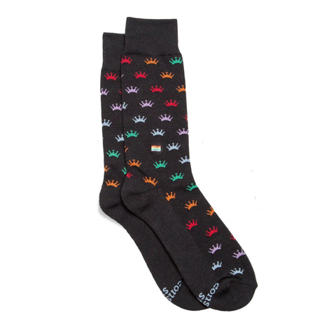 Socks That Save LGBTQ Lives | Rainbow Crowns
