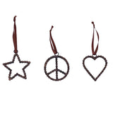 Bike Chain Ornament | Peace