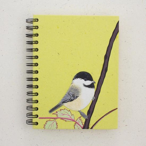Eco-Friendly Notebook | Large | Chickadee Light Green