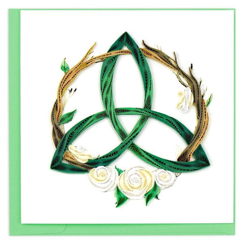 Celtic Trinity Knot Quilling Card