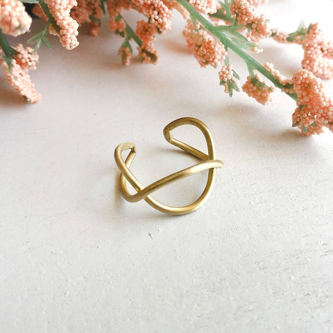 Reflective Ring | Gold