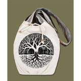 Canvas Boho Bag | Natural | Tree of Life