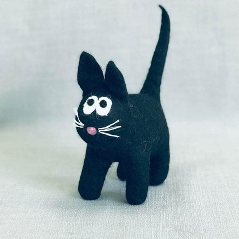 Felted Wool Cat | 5 Colors
