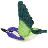 Woolie Bird Ornament | Costas Hummingbird