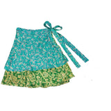 Upcycled Sari Wrap Skirt | Short