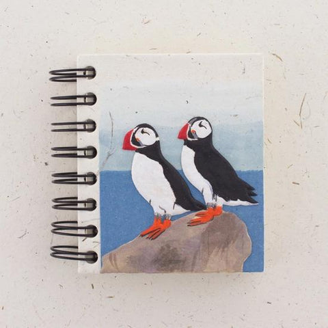 Eco-Friendly Notebook | Small | Puffins