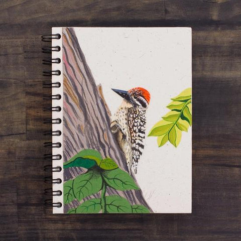 Eco-Friendly Notebook | Large | Woodpecker Natural White