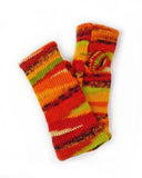 Multicolor Striped Fingerless Gloves | 8 Colors
