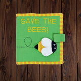 Fabric Kids' Book | Save The Bees