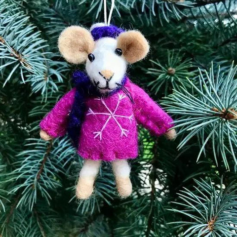 Wool Ornament | Mouse