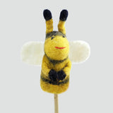 Felted Wool Finger Puppet | Bee