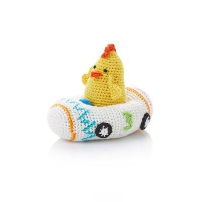Easter | Crocheted Racer Chicken #3