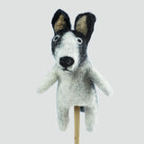 Felted Wool Finger Puppet | Dog | 3 Styles