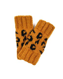 Leopard Fingerless Gloves | 3 Colors