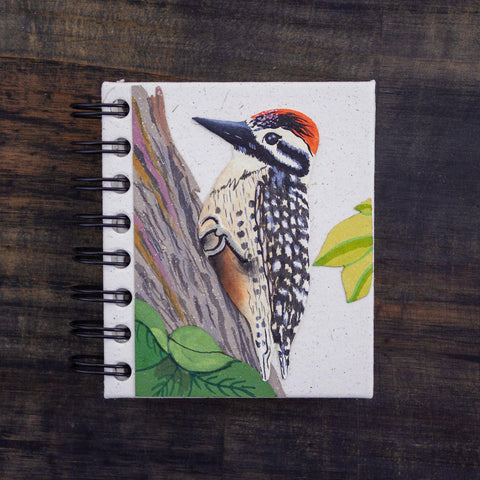 Eco-Friendly Notebook | Small | Woodpecker Natural White