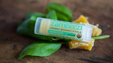 Zambeezi Organic Beeswax Lip Balm | Sweet Basil
