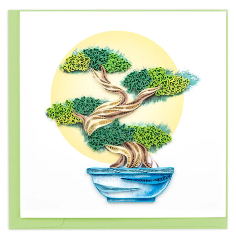 Bonsai Tree Quilling Card