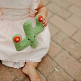 Knit Rattle | Friendly Cactus Buddy