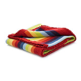 Stripey Baby Blanket | Rainbow