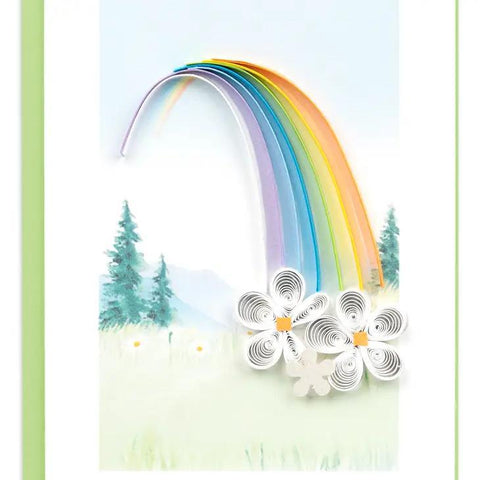 Quilling Card Gift Enclosure | Rainbow