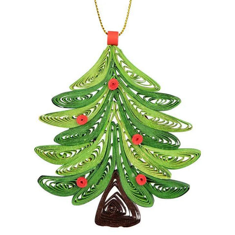 Quilled Ornament | Evergreen