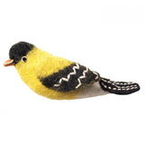Woolie Bird Ornament | Goldfinch