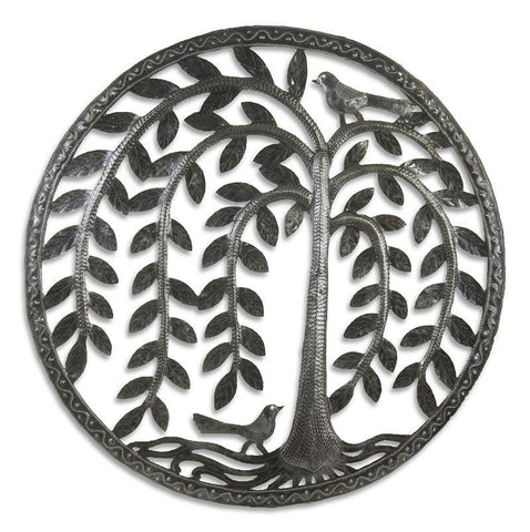 Haitian Metal Art | Willow Tree