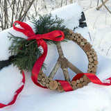 Peace Wreath | Layered Circles