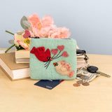 Woolie Coin Purse | Love Cardinals